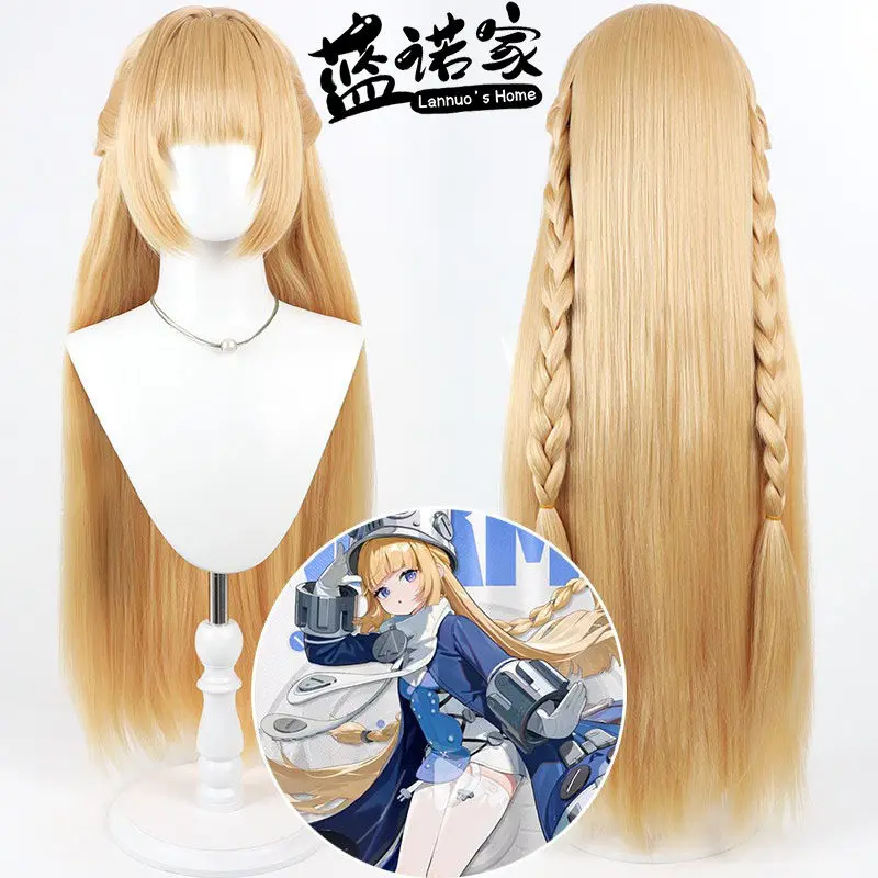 

Anime Zenless Zone Zero Norma Cosplay Wig Halloween Carnival Party Props Synthetic Hair Heat Resistant Fiber + Wig Cap