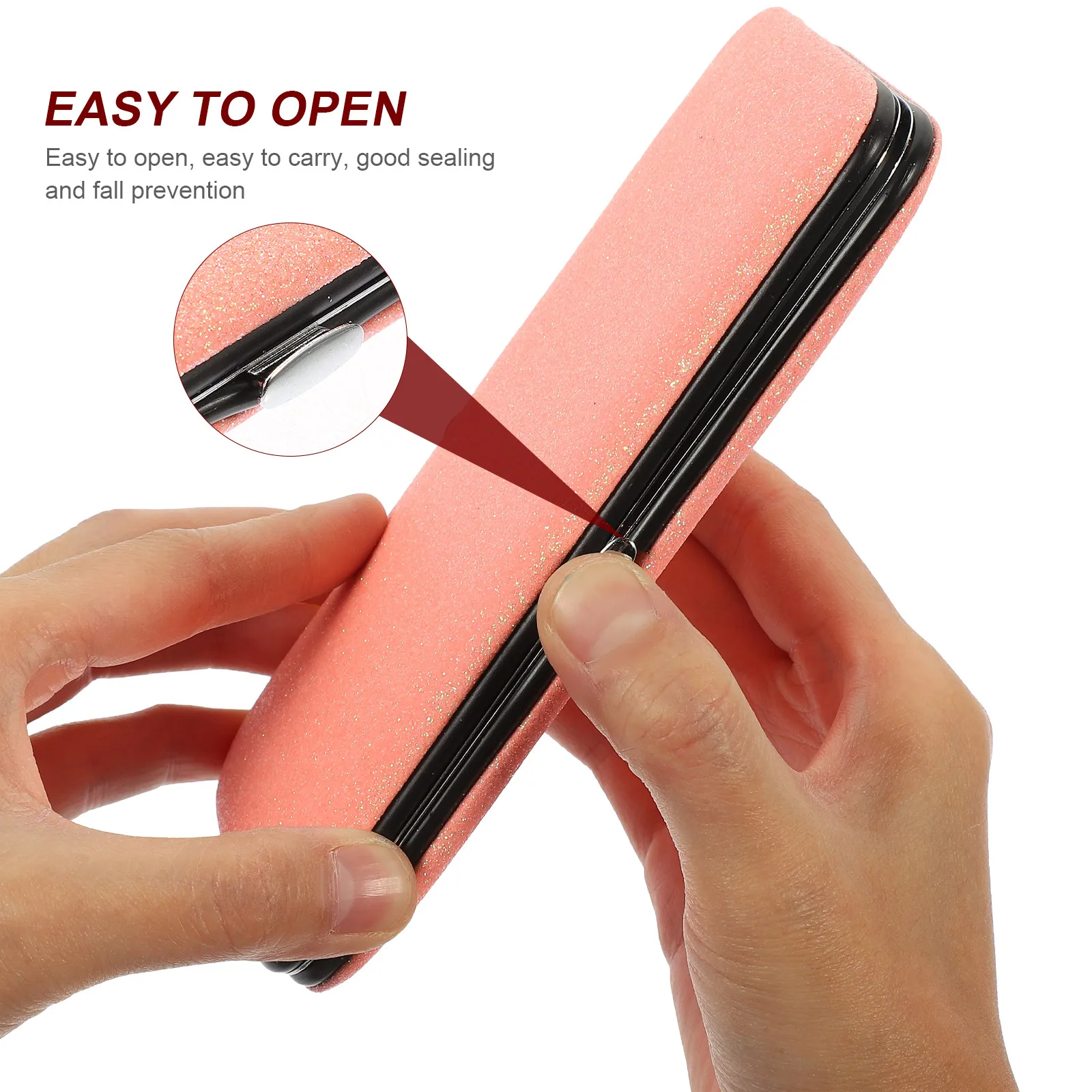 

Eyelash Tweezers Extension Organizer Makeup Tools Holder Case Magnetic Manicure Empty Curler