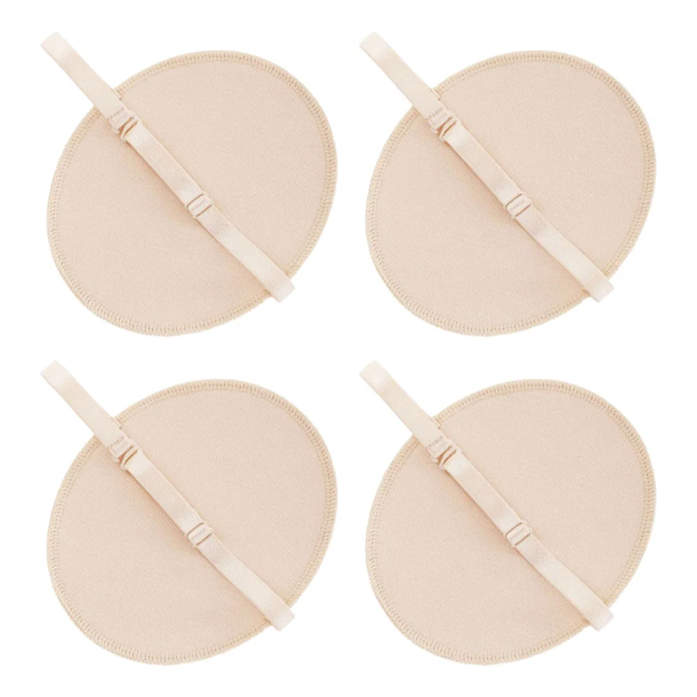 2Pairs QuickDry Underarm Sweat Protector Pads Reusable Underarm Cotton Armpit Washable Men Women Antiperspirant