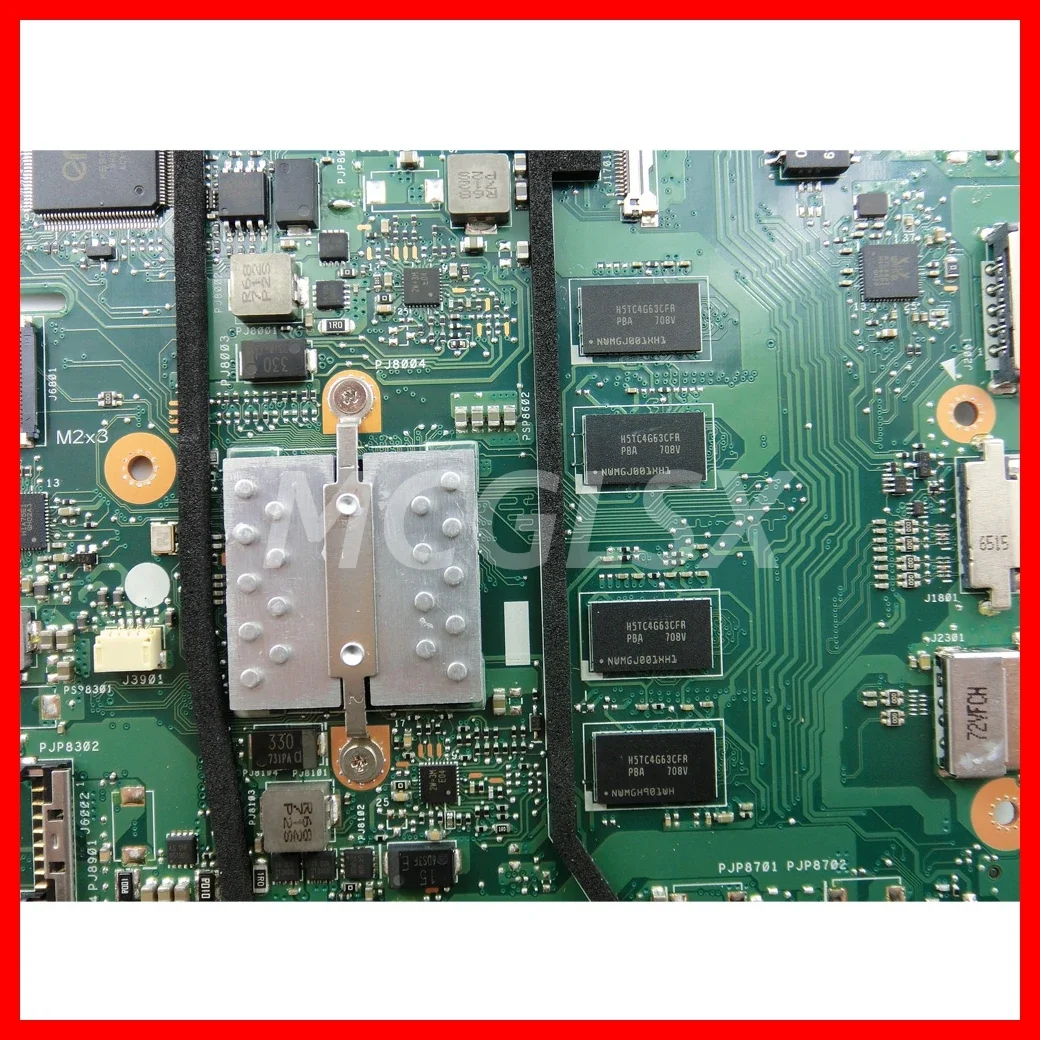 Imagem -03 - Placa-mãe do Portátil para Asus E402sa E502sa E502sa X502sa F502sa L502sa L402sa N3050 N3060 N3150 N3160 N3700 N3710