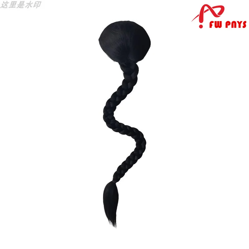 Tressage de cheveux de la dynastie Qing pour hommes, coiffure chinoise ancienne, accessoires de Cosplay de Festival amusants, couvre-chef Prince