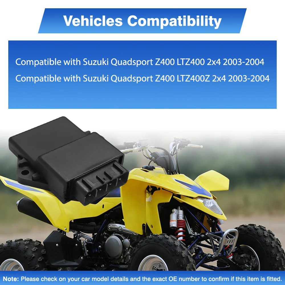Motorcycle CDI Box Module 160-02054 32900-07G00 9900-5142 For Suzuki Quadsport Z400 LTZ400 LTZ400Z 2x4 2003-2004