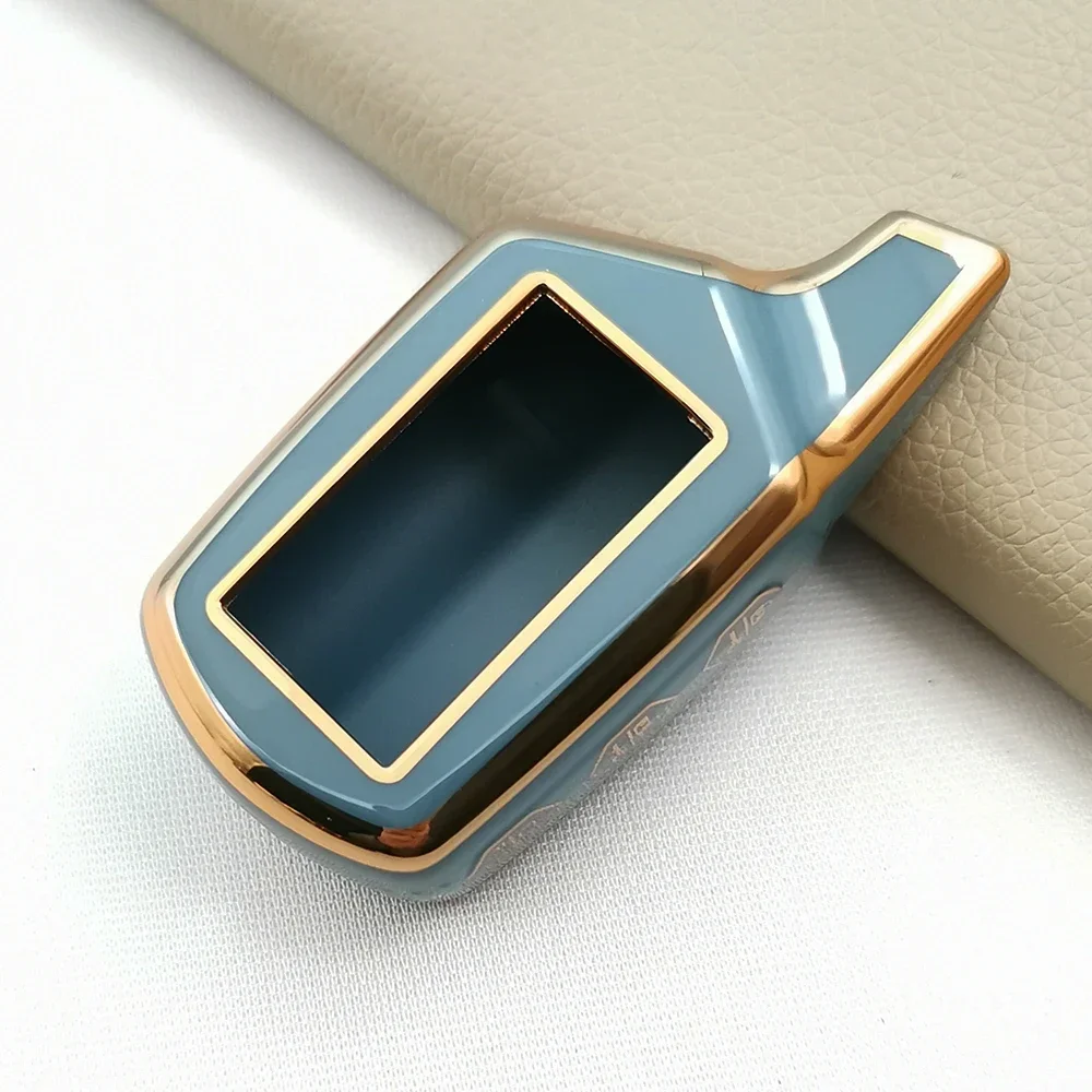 

For Starline A91 A61 B9 B6 LCD Remote Two Way Car Auto Alarm System Vehicle High End Series TPU Car Key Case Cover Professional