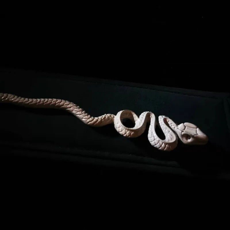 

Gothic Sle Plated Alloy Snake Hairpin Original Design k Theme Qingbai Snake Origin Hair Accories Korean Faion