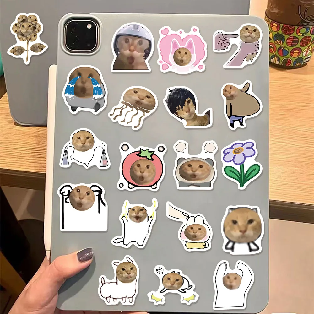 70 szt. Śmieszne Naklejki z Pająkami i Starymi Kotami, Popularne Naklejki Graffiti do Samodzielnego Wykonania, do Albumów, Notatników, Tabletów, Zabawki