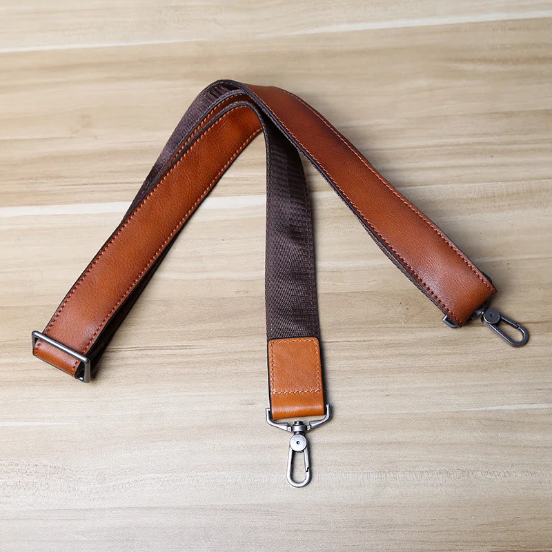 Retro Leder herren Aktentasche Top Schicht Leder Handtasche Lässig Schulter Messenger Tasche Business Laptop Tasche Trendy männer Tasche NZPJ – Detail 11