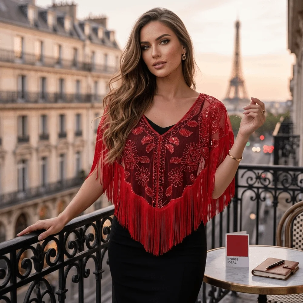 New Mesh Wrap Sequined Shawl Sheer See Through With Tassel Cape Cover Up Tulle Shawl Cloak Fringe Shawl Wedding Accessories