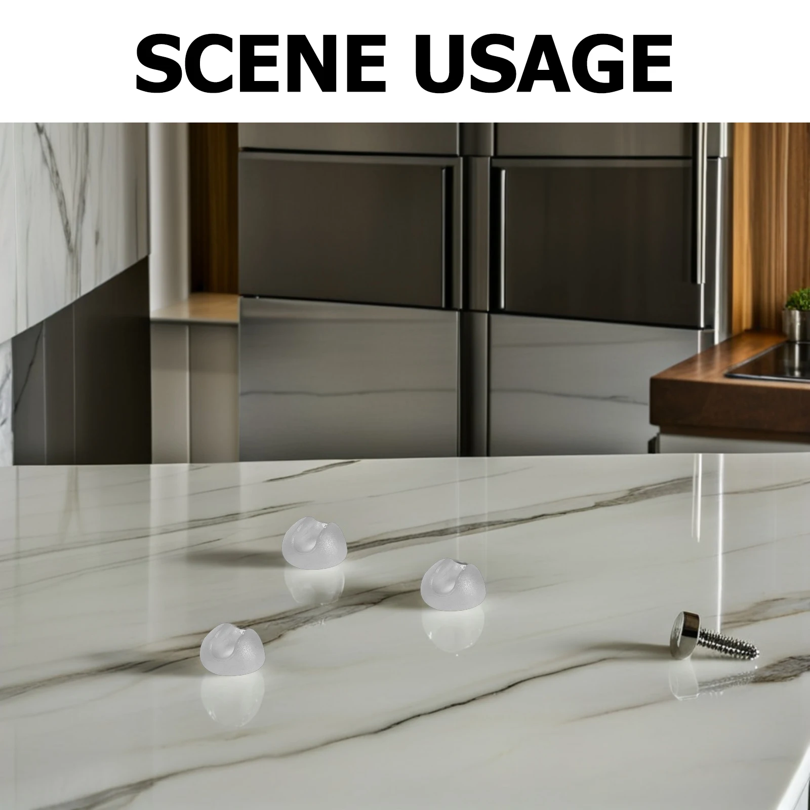 8 szt. Ochraniacze na nogi krzeseł Antypoślizgowe podkładki pod nogi stołu Wielokrotnego użytku Ochraniacze na podłogę do biura, restauracji, księgarni