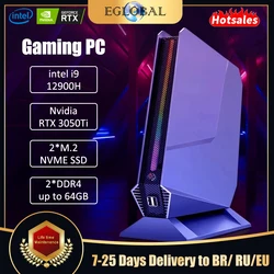 Eglobal F10 Mini Pc Intel Core I9 12900H I7 12700H Met Nvidia Rtx 3050 Gaming Desktop Computer Pcie 4.0 Wifi 6 Bt5.0 Windows 11