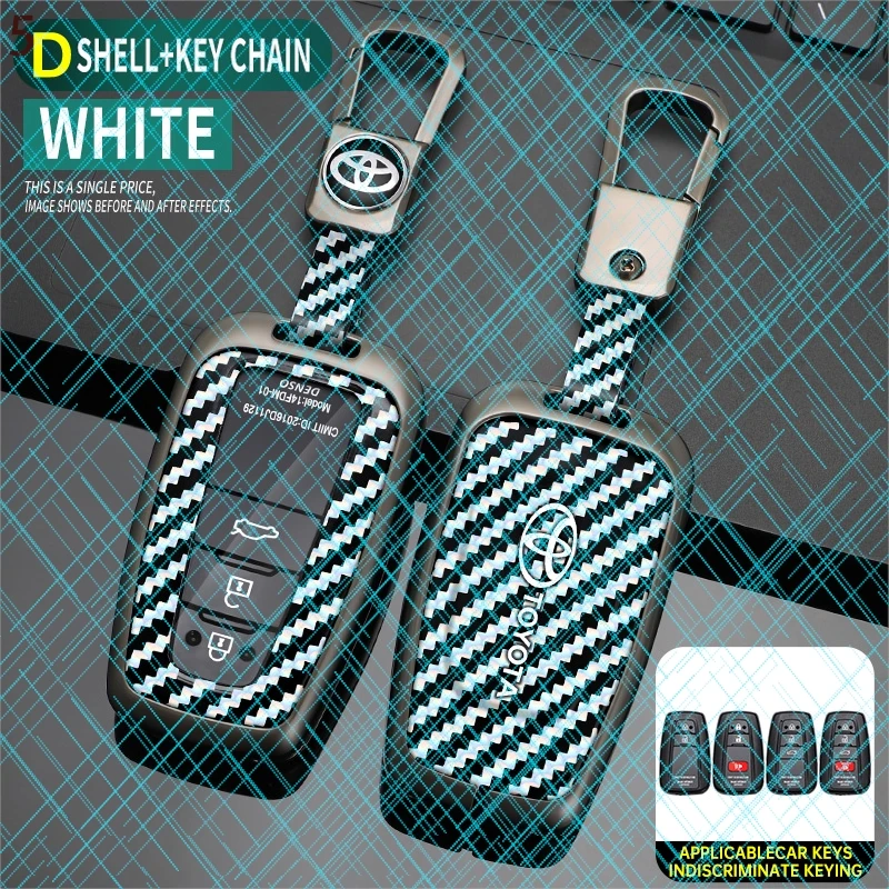 

Car Remote Key Case Cover Shell Protection For Toyota Prius Camry Corolla C-HR RAV4 Prado Highlander Auris Avalon Land Cruiser