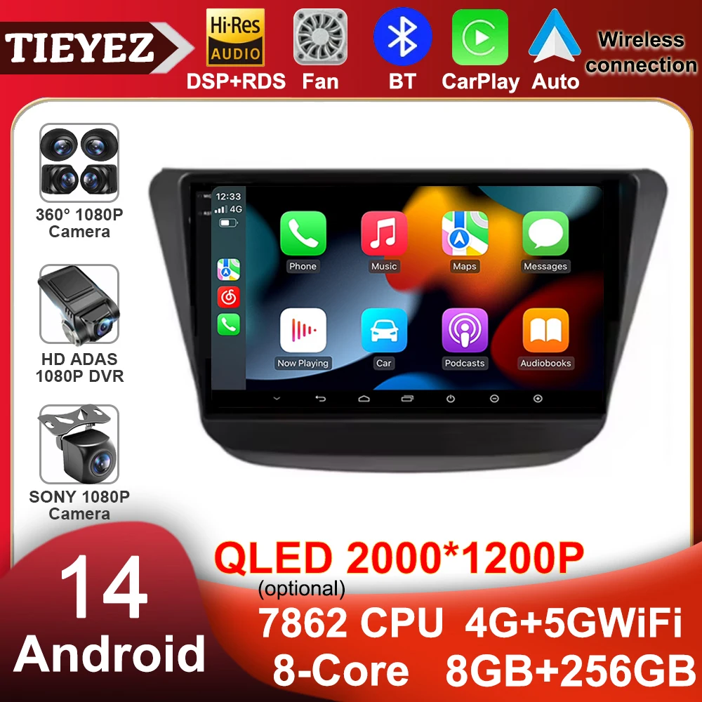 

Android 14 Car Radio For For Suzuki WAGON R 2019 Car DSP Stereo Multimedia Video Player Navigation GPS Auto Head Unit No 2Din