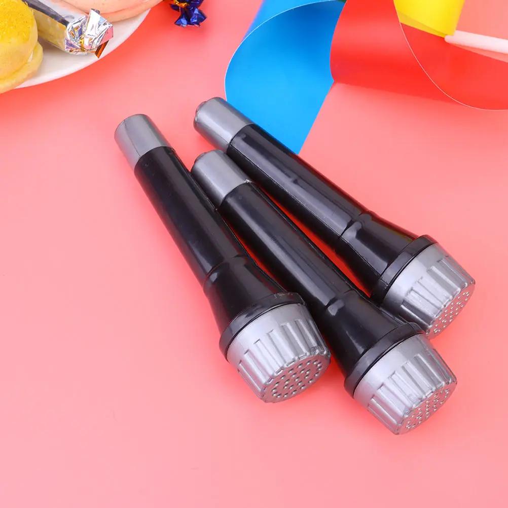 

5pcs Kids Microphone Toy High-quality Black Simulated Karaoke Props for Childrens Birthday Party Singing Events Gifts