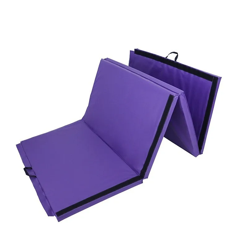 

Sponge Eco-Friendly Soft Comfortable Three-Fold Gymnastics Dance Fitness Sit-Up Mat Flexible Breathable Home Training Tool