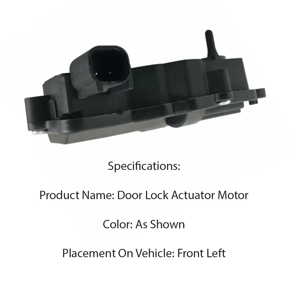 Front Left/ Right Door Lock Actuator Motor for Ford Explorer F-150 Mustang Lincoln Aviator Mercury Mountaineer 1L2Z78218A43AA