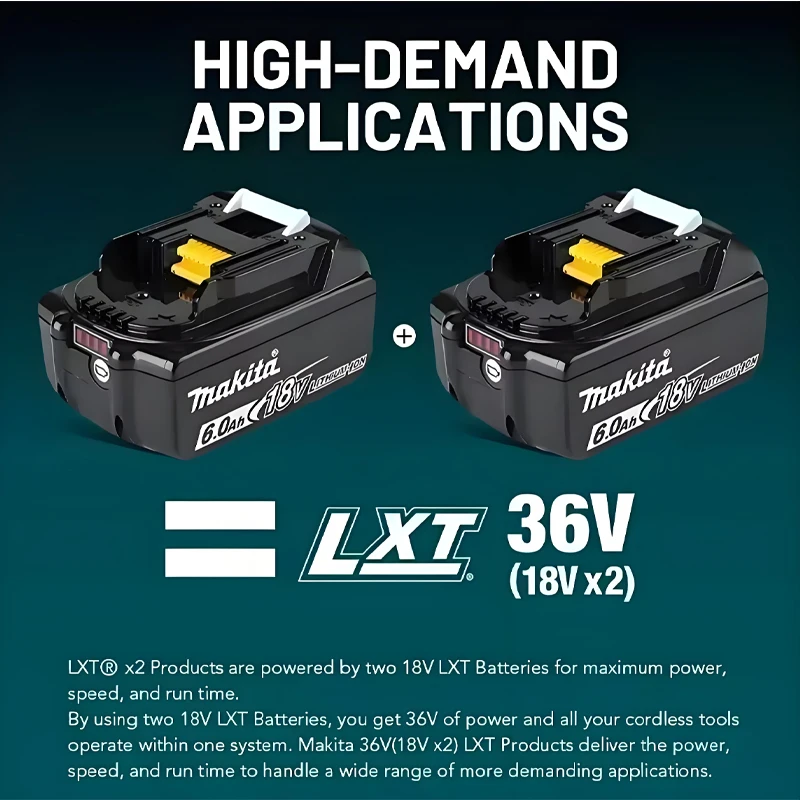 Ersatzbatterie BL1850B Set 2x Ersatzakku 5,5 Ah Für Makita 18V – Kompatibel Mit BL1850B, BL1860B, BL1840B, Mit LED-Anzeige Ersatzbatterie BL1850B Set 2x Ersatzakku 5,5 Ah Für Makita 18V – Kompatibel Mit BL1850B, BL1860B, BL1840B, Mit LED-Anzeige