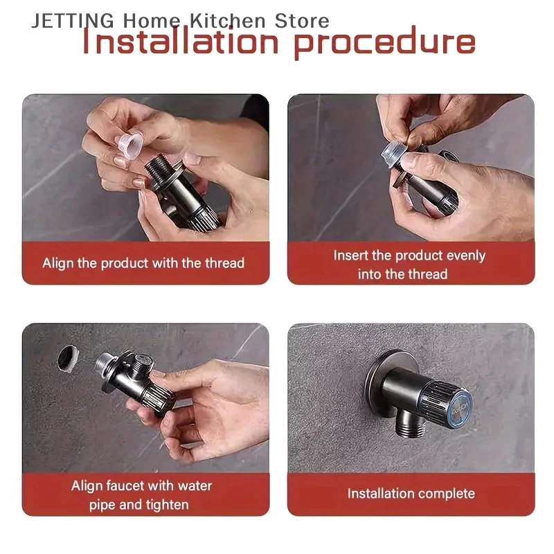 30pcs Transparent Silicone Sealing Gasket Sleeve Type - Leak Proof Rubber Gasket Seal, Suitable For Faucets And Pipe Fittings