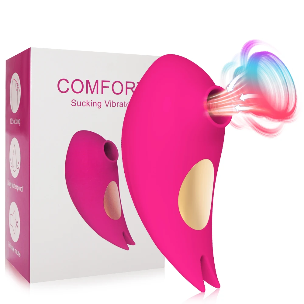 10 Speeds Sucker Clitoris Sucking Vibrator Mini Clit Nipple Oral Sex Orgasm Stimulator Erotic Sex Toys for Women Adults Massager