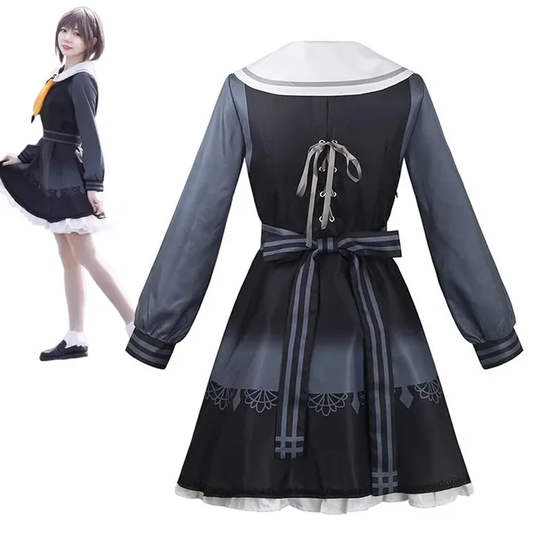 Shinonome Ena Cosplay Kostüm Perücke Anime Projekt Sekai Bunte Bühne Schuluniform Halloween Party für Frauen Mädchen