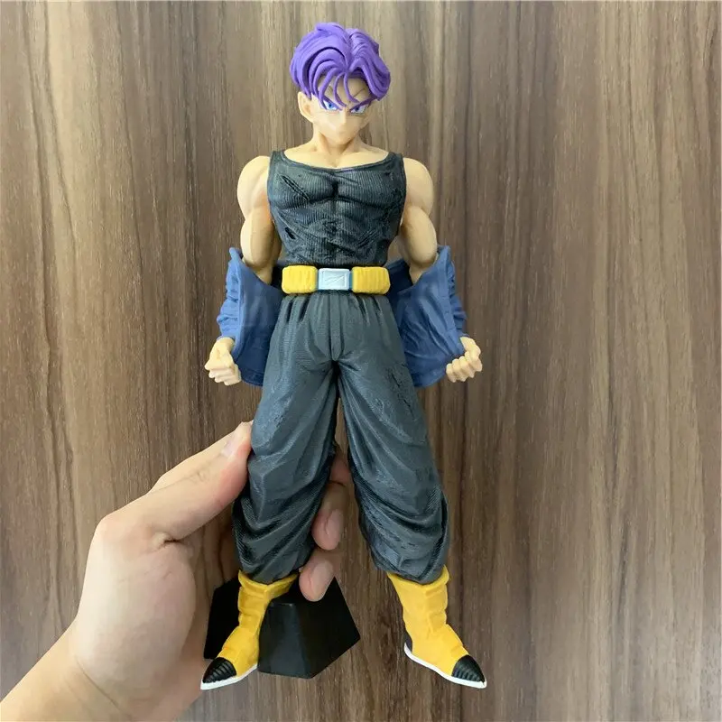 大きなドラゴンボールZフィギュア,30cm,超サイヤ人戦士の置物,ドッツ