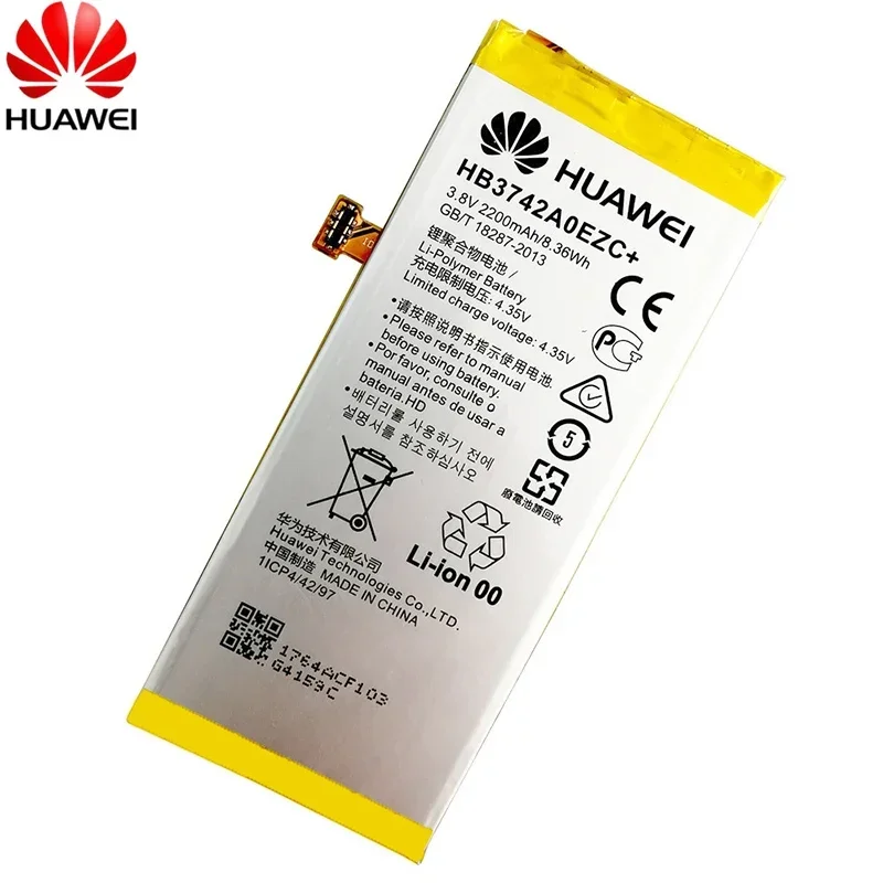 Original HB3742A0EZC+ Li-ion phone battery For Huawei P8 Lite Enjoy 5S ALE-CL00 UL00 CL10 UL10 TL00 TAG-AL00 TAG-CL00 Batteries