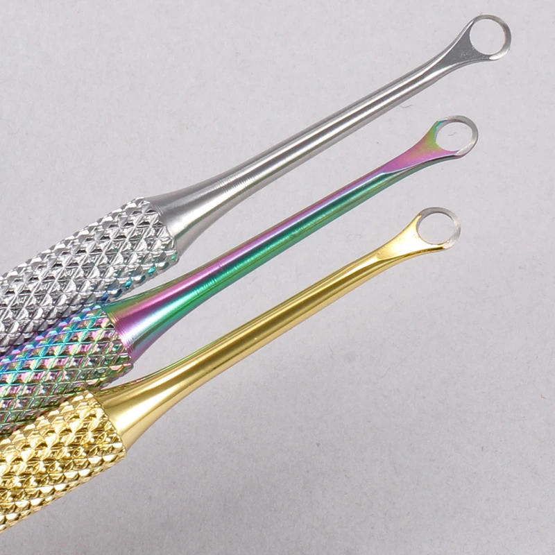 สแตนเลสสตีลเล็บRemoverเจลเล็บScraper Cuticle Pusher Dead Skin RemoverสําหรับHome Salonเล็บเครื่องมือมืออาชีพ