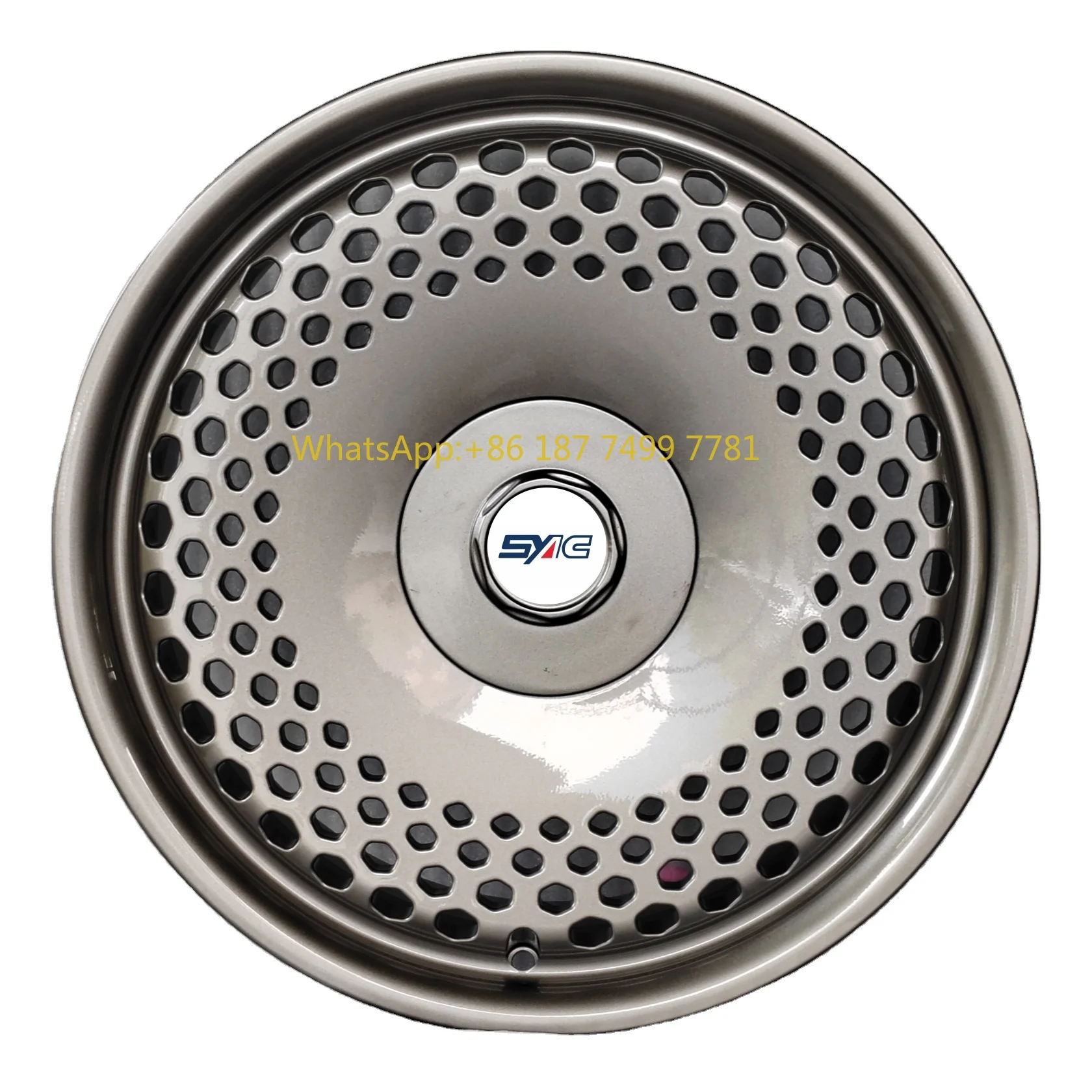 

SYAC Customizes 6061-T6 Forged 18 * 8.5-inch Unique Charm 。 Gray Aluminum Alloy Passenger Car Wheels 5 * 112ET45 for 。