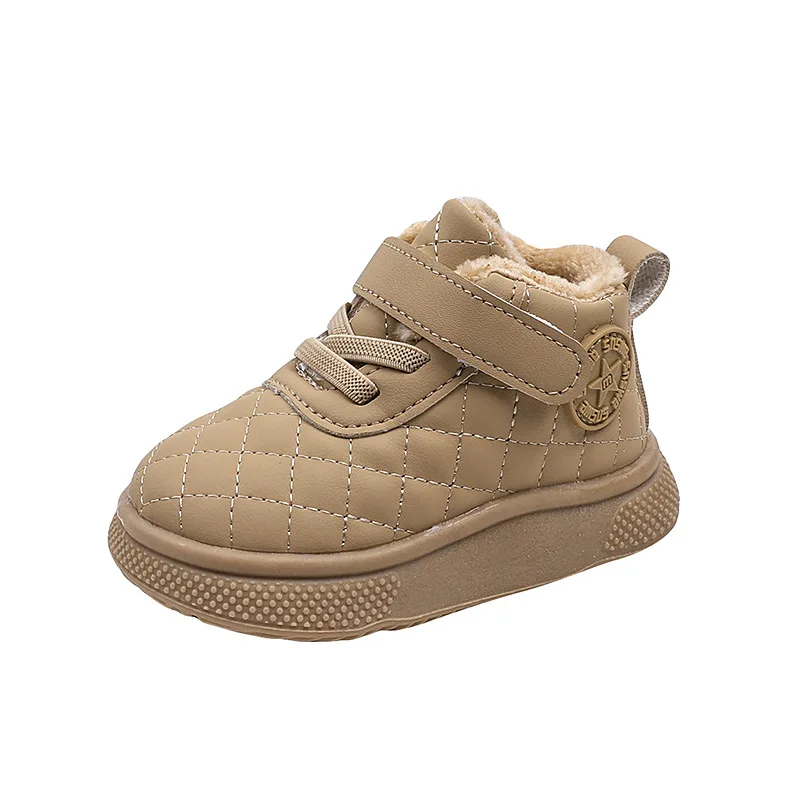 أحذية كاجوال للأطفال عصرية دافئة للشتاء، أحذية رياضية جميلة للفتيات والأولاد 5 نجوم ممتازة للأطفال الصغار، تنس كلاسيكي للرضع #5