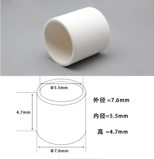 

Magnesium Oxide Crucible 99 Cylindrical 2000°C High Insulation Magnesia Sand