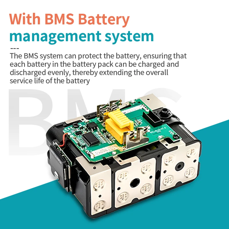 Makita 18V lithium-ion battery, LED replacement battery BL1860,5Ah, 6Ah, 9Ah, 18V, BL1830, BL1860B, BL1850, BL1860, LXT battery