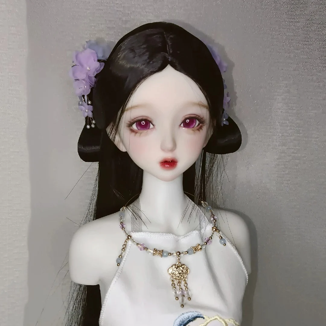 1/6 1/4 1/3 Ancient Costume BJD Wig Hanfu Fairy Long Hair Retro Wigs For BJD/SD YOSD MSD SD13 Girl SSDF Doll Accessories C2451