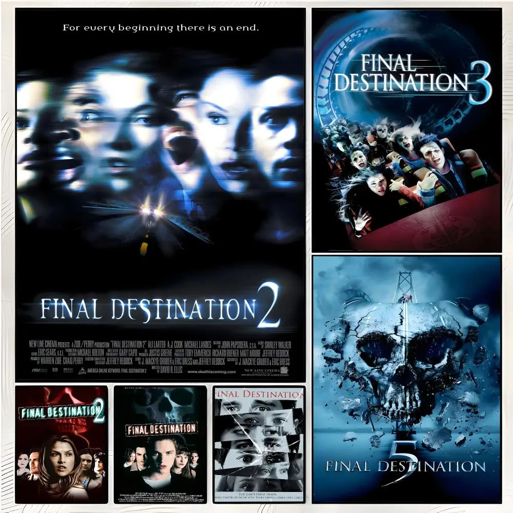 Movie Horror F-Final Destination Poster Superior Home Space  Indoor Decorative Art & Home Decor
