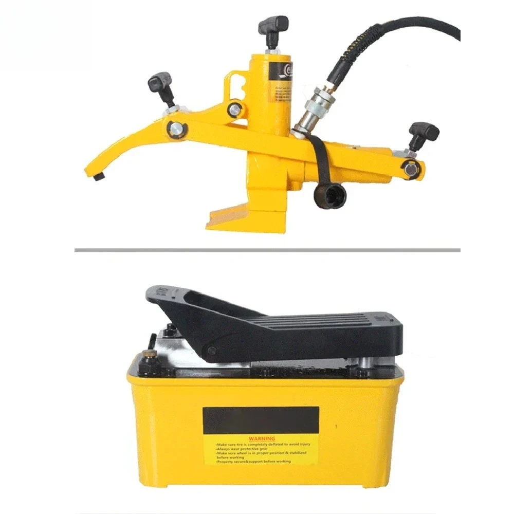 Vehicle Hydraulic Tire Changer Machine Forklift Loader Tire Stripper Press Wheel Removal Maintenance Equipment
