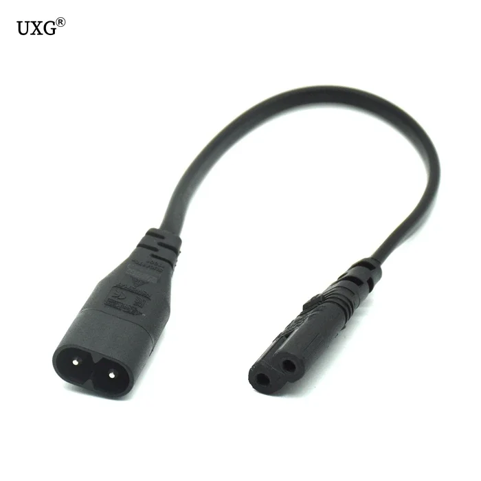 IEC 320 2-Pin C7 Female To C8 Male Figure 8 Power Adapter Extension Cable 30CM 1.5m 6FT 3M 5M