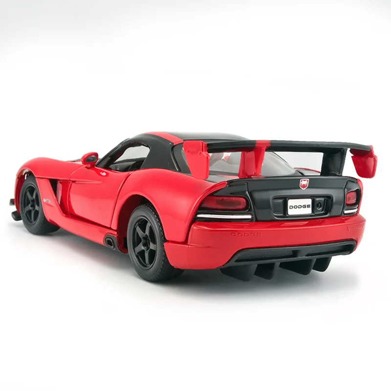 1:24 Bburago Dodge Viper Srt 10 Acr Sports Car Diecast Model Edition Car Alloy Vehicle Toys Car Luxury Collection Ornaments Gift