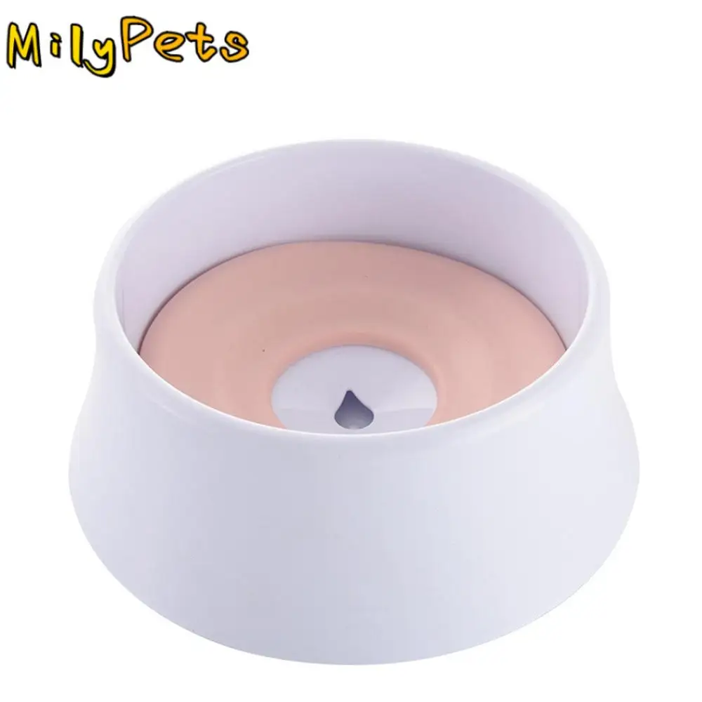 

Large Capacity Floating Dog Water Bowl Spill Proof Non-Wetting Mouth Pet Water Dispenser Detachable Anti-Over Cat Water Fountain