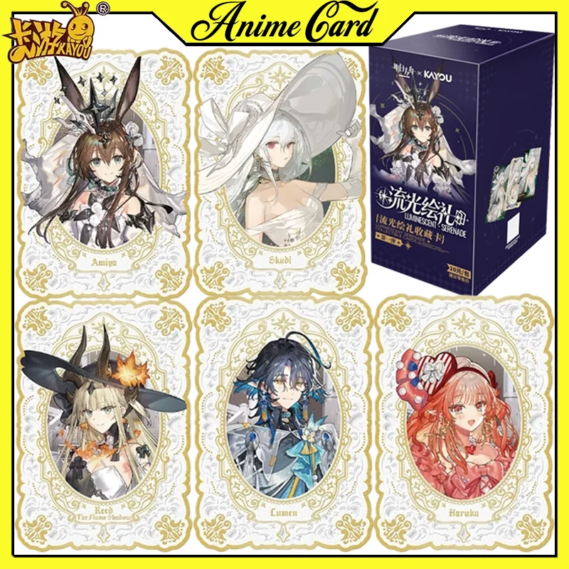 kayou-arknights-card-luminescent-serenade-vol1-anime-collection-cards-booster-box-tcg-hobby-collectibles-birthday-gifts