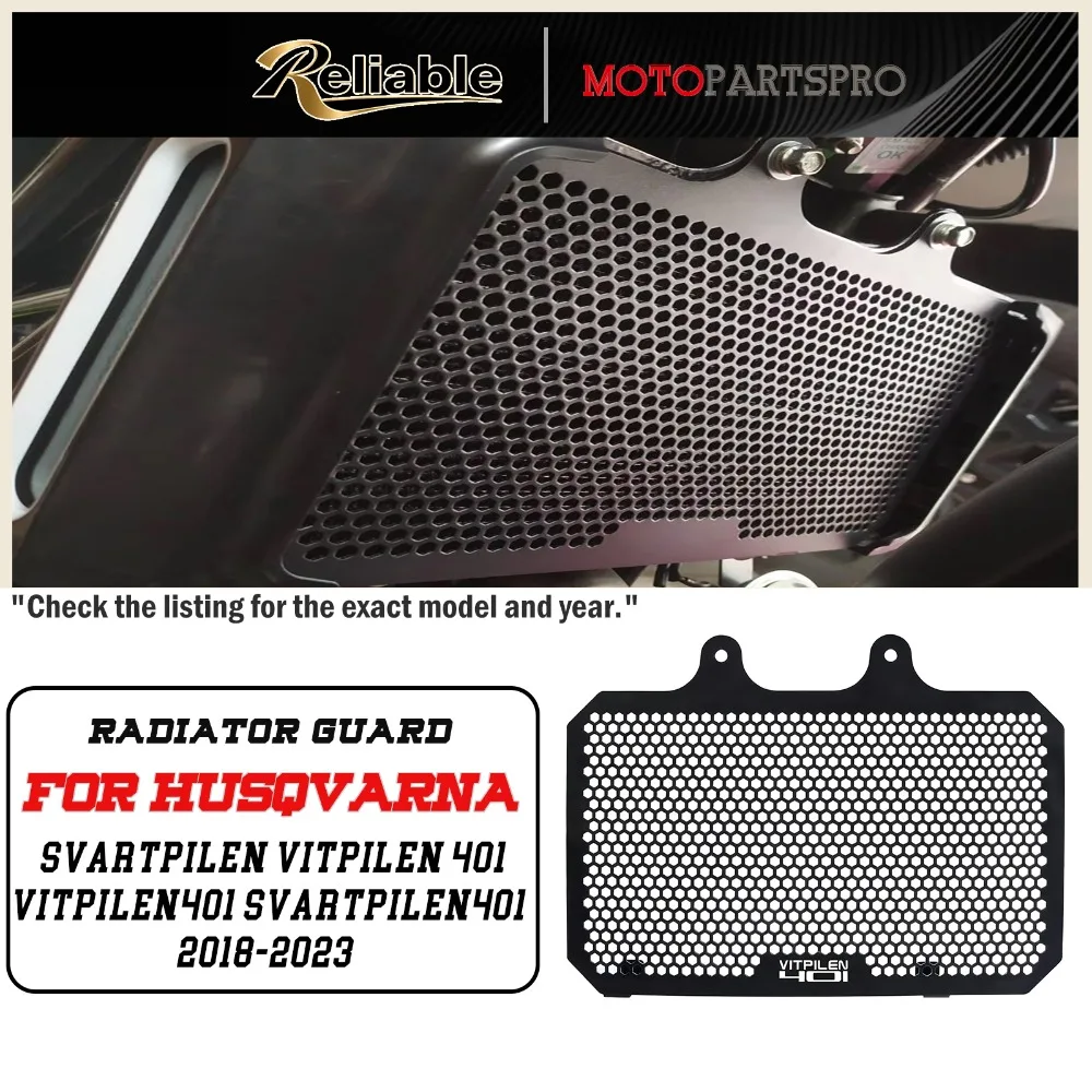 

For Husqvarna Motorcycle Radiator Grille Guard Cover Protector Svartpilen Vitpilen 401 Vitpilen401 Svartpilen401 2018-2023 2022