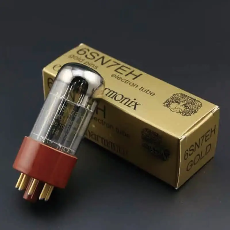 

Vacuum Tube EH 6SN7 Gold Foot replace 6SN7 6N8P 6H8C CV181 Electron tube Hifi Sound Amplifier Original Factory Precision Match