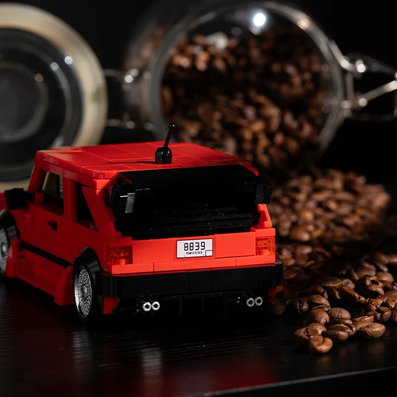 479 ELEMENTÓW MOC MK2 Retro Sportowy Samochód Klocki Konstrukcyjne Model Pojazdu Kolekcja Samochodów Wyścigowych Zabawki Pojazdów Kolekcjonerskich Prezent dla Dzieci i Dorosłych