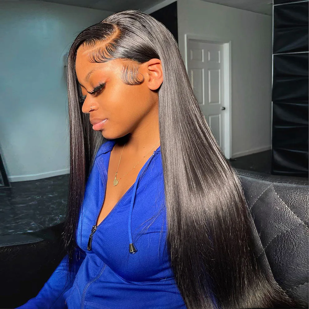 Straight Lace Front Wigs Cheap Glueless Wig Human Hair 13X6 Hd Lace Frontal Wig 4X4 6X6 Closure Wigs For Women On Sale Clearance