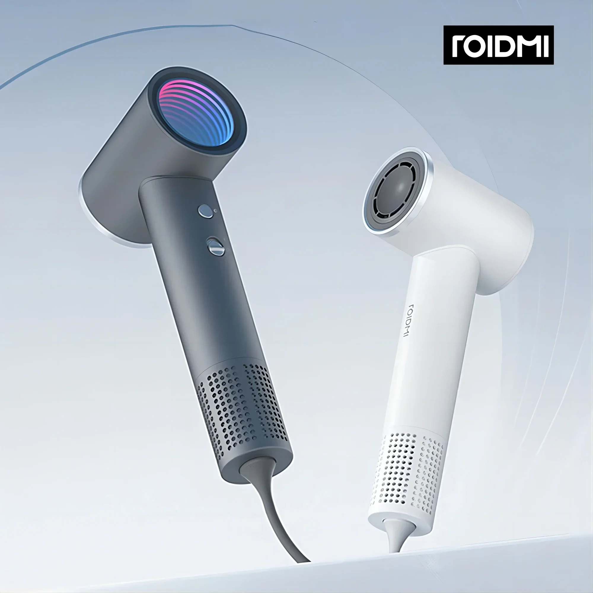 ROIDMI Miro Hair Dryer Affordable High Speed 65m/s Rapid Air Flow Low Noise Smart Temperature Control 20 Million Negative Ions