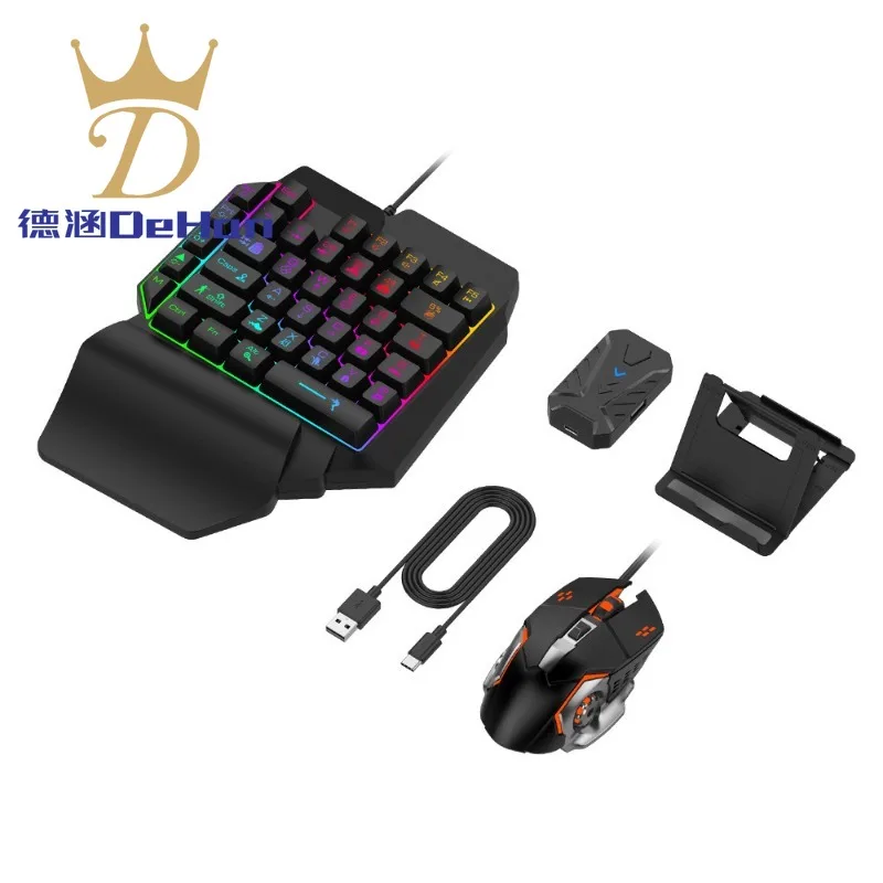 

Для MixLite Геймпад Конвертер клавиатуры и мыши League of Legends Мобильная игровая периферия