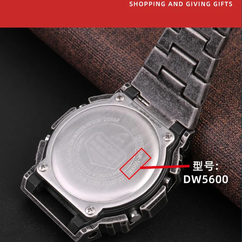 Mirror protective film for Casio G-Shock DW-5600 GW-B5600 modified tempered film lens protective film men\'s watch accessories