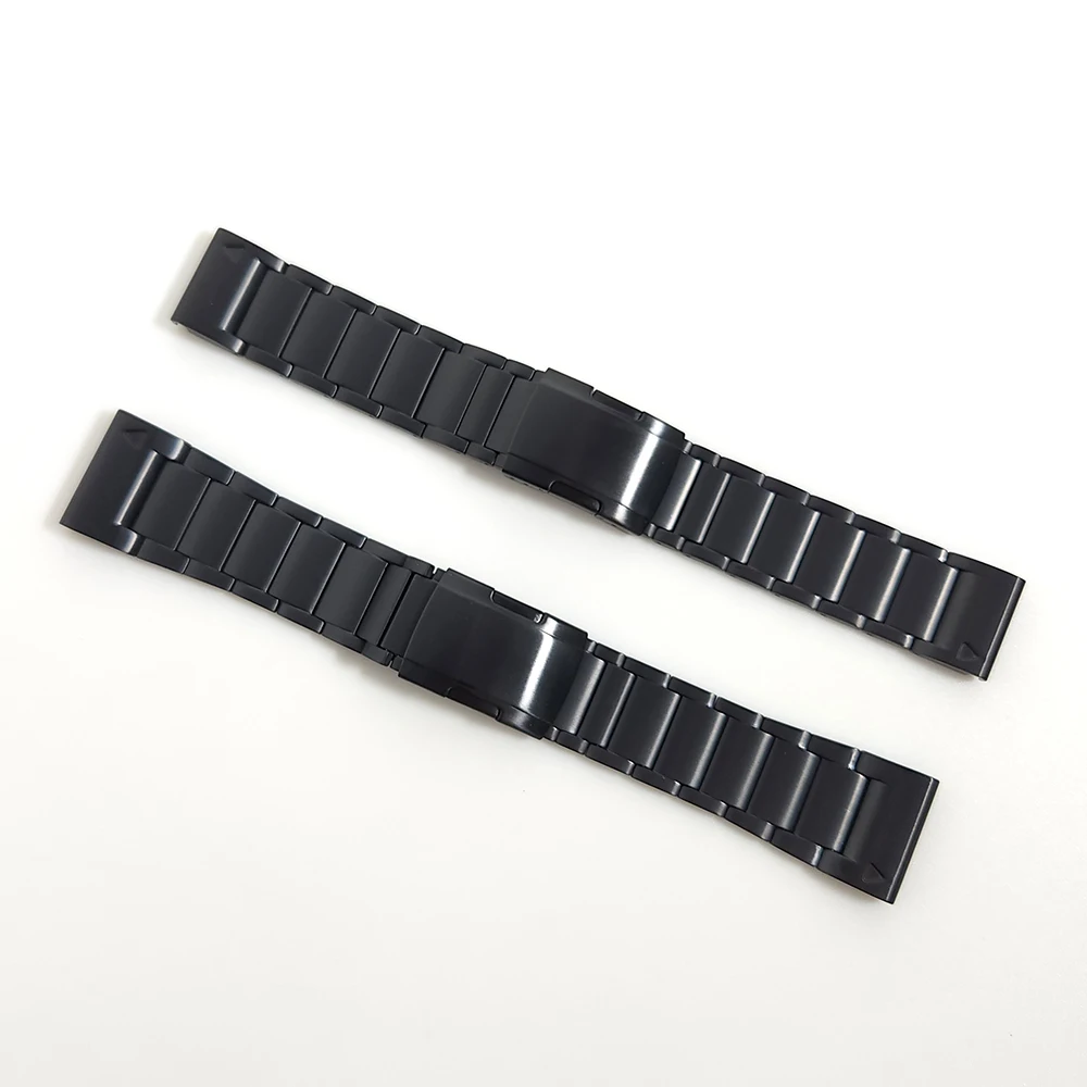 

QuickFit 22mm Titanium Metal Strap For Garmin Descent G1 Solar / Epix 2 Watch Band Forerunner 945 LTE 935 745/MARQ Wristband