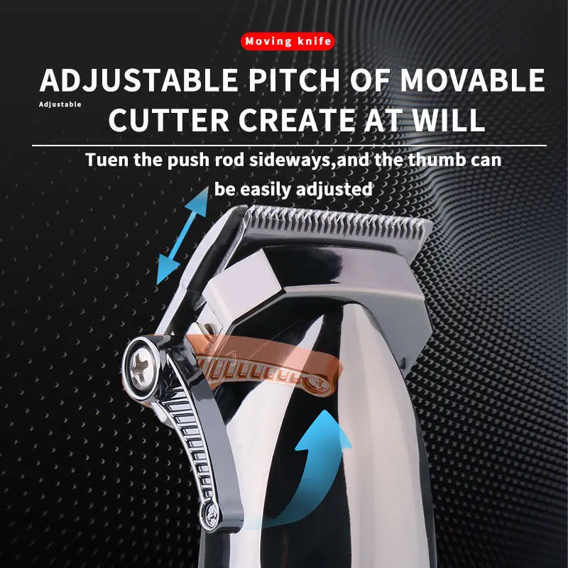 Kemei 253 Rechargeable Barber Hair Trimmer For Men Electric Professional Beard Hair Clipper Cord/Cordless Hair Cutting Machine