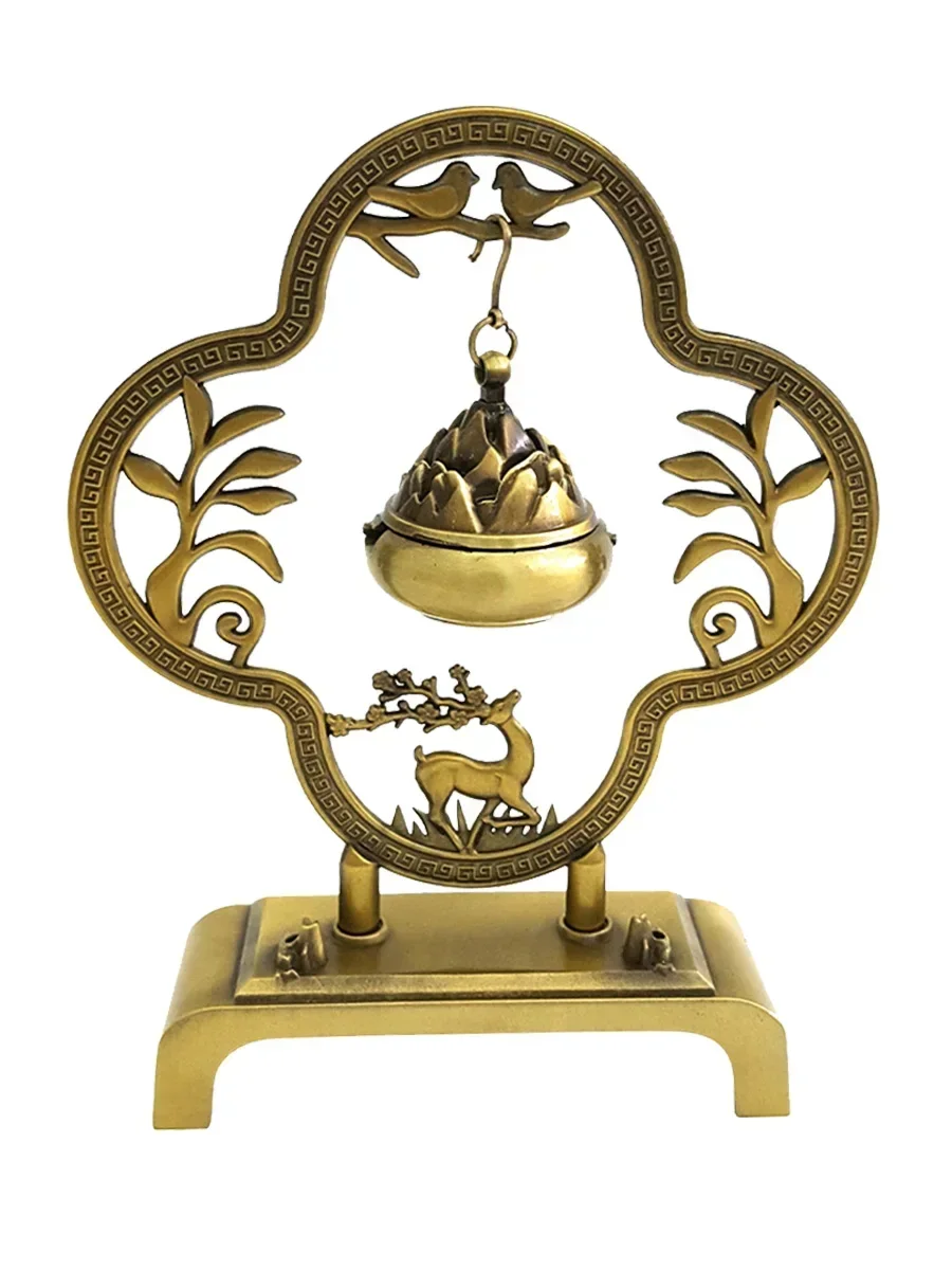 

Hot Sales Chinese Ancient Style Incense Burner, A Deer Liansheng, Boshan Hanging Small Incense Burner, Mini Indoor Household Orn