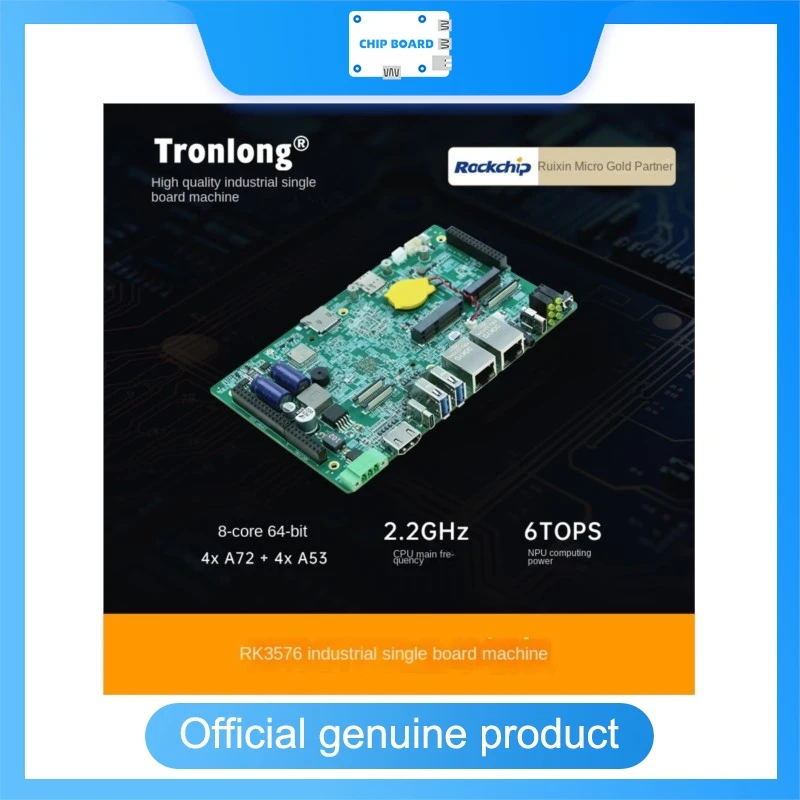 

Chuanglong RK3576 Industrial Single Board Computer, 8-Core ARM, Embedded Linux for Industrial Solutions