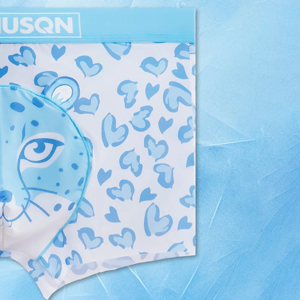 부드러운 얼음 실크 원단으로 제작된 남성용 얇은 통기성 속옷, 사무실용 팬티 및 하루 종일 착용할 수 있는 지지용 파우치