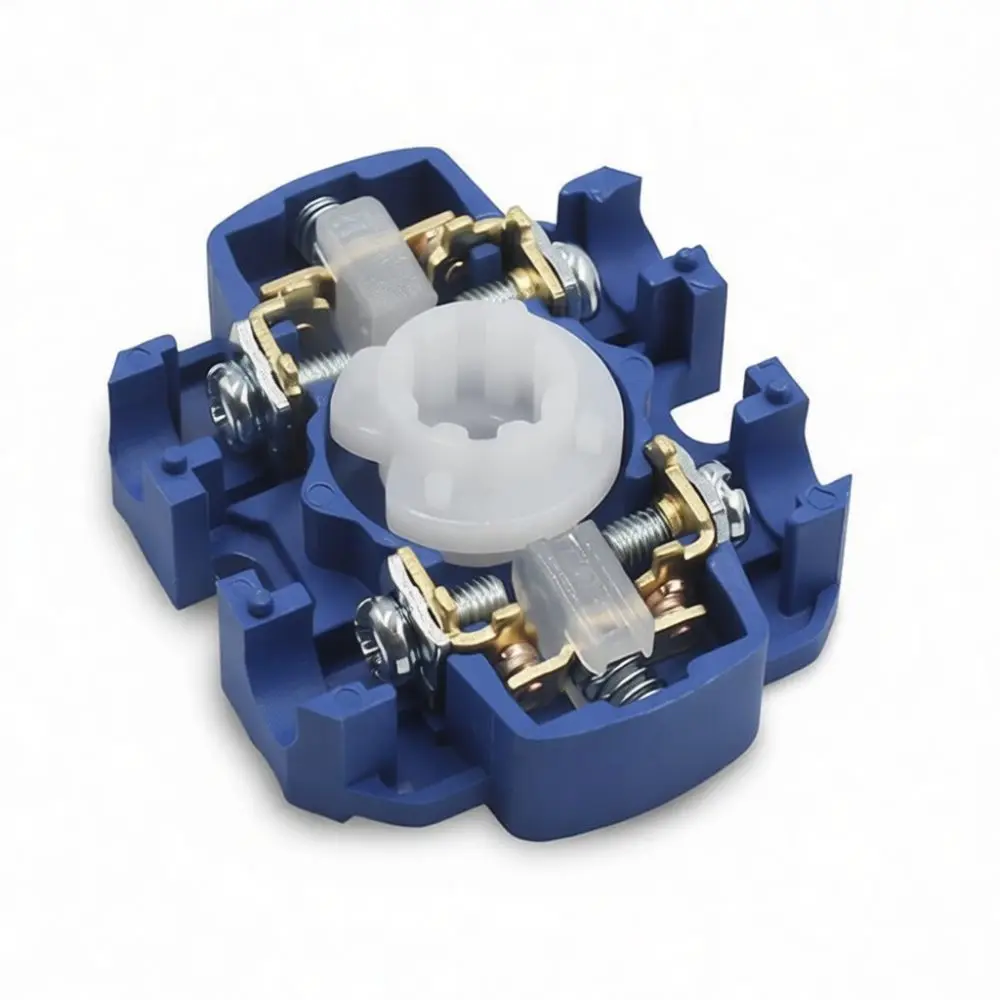 For Zhuocheng LW26 20 Series Rotary Change Over Switch 4P 380V Power Selector Universal Control Device Silver Contact Part