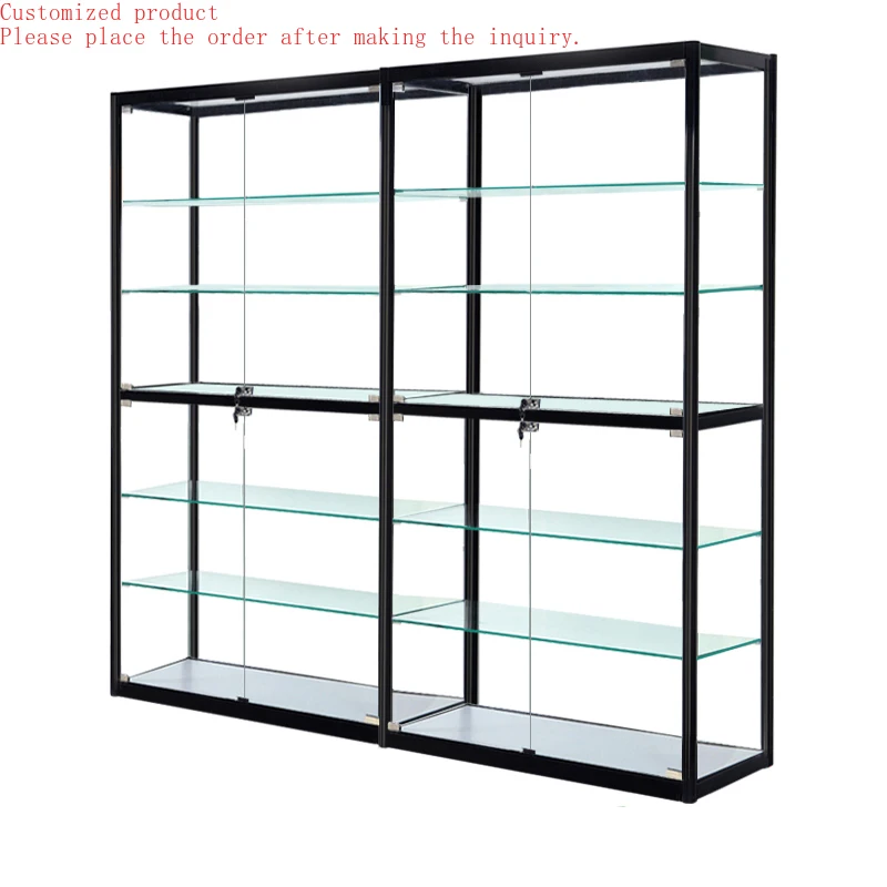 

Custom.Fashion New Products Wood Wine showcase Display/window Glass/smart Glass showcase